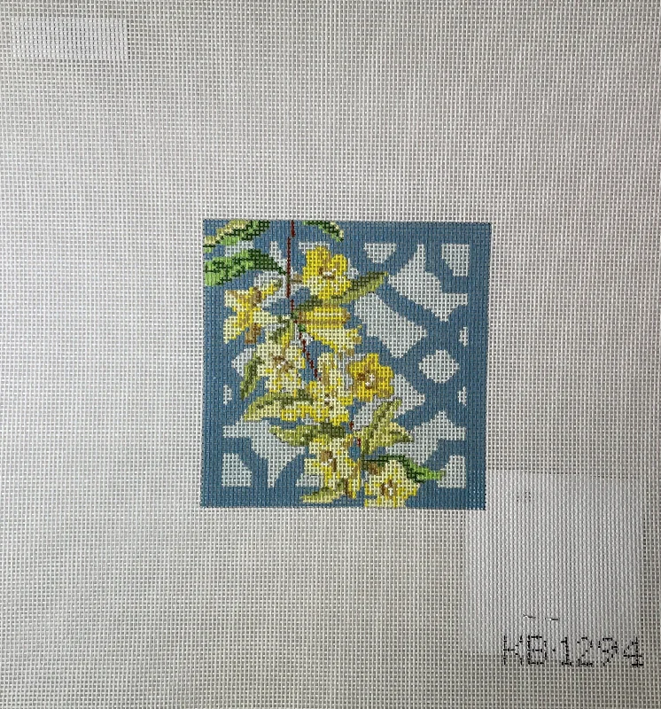 Kirk and Bradley KB1294 Trellis Coaster - Carolina Jasmine