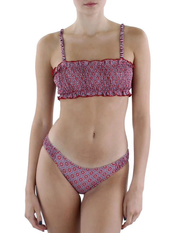 Womens Printed Bikini Swim top