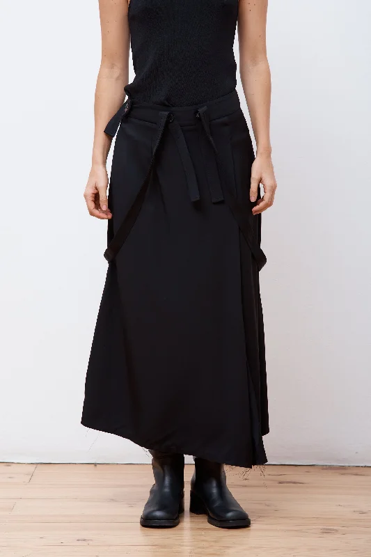 Pleated Skirt Black