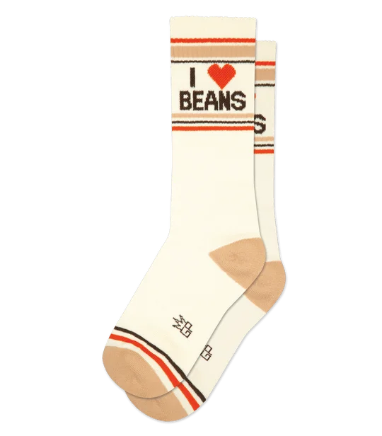 I Love Beans Socks from Gumball Poodle