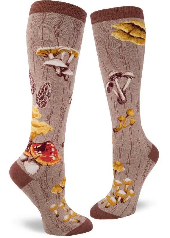 Women's Mushroom Knee High (Heather Mushroom)