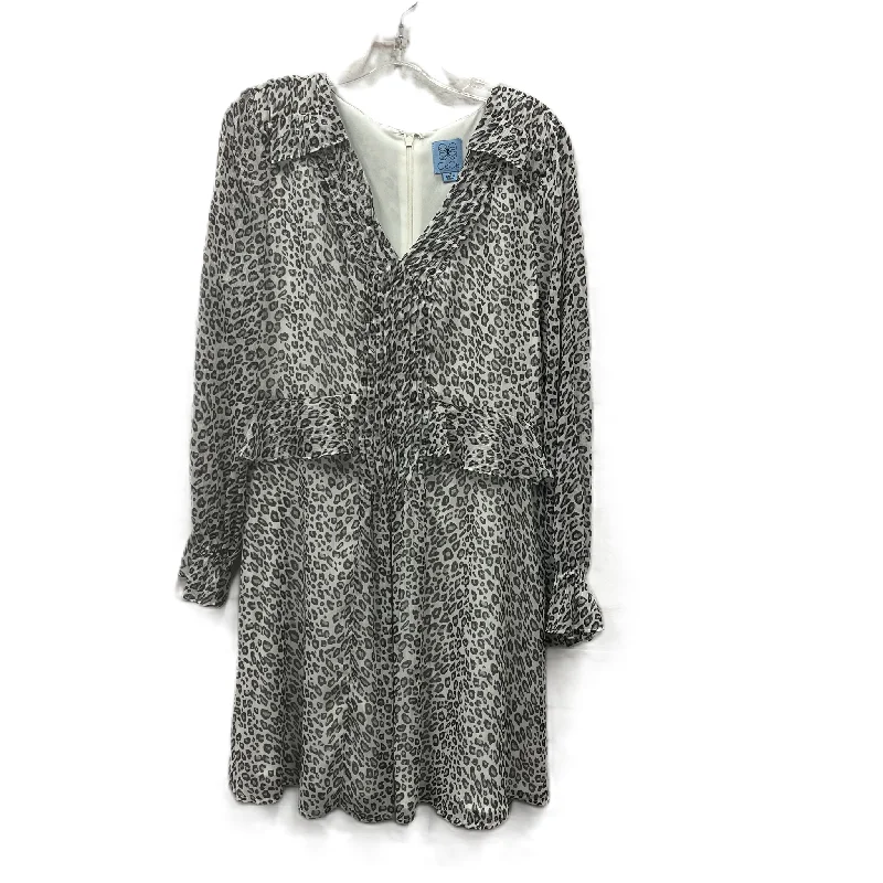 Dress Work By Cece In Grey, Size: 14