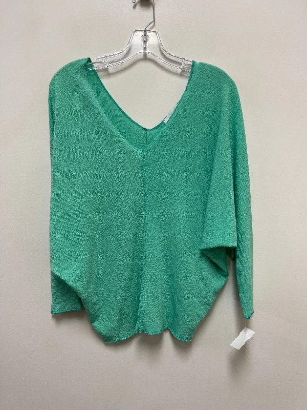 Top Long Sleeve By Clothes Mentor In Green, Size: S