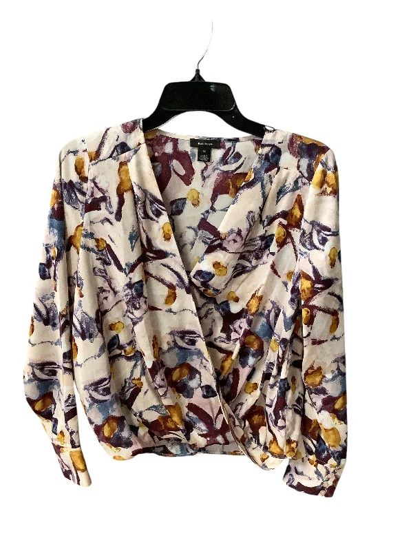 Top Long Sleeve By Halogen In Purple, Size: Xs