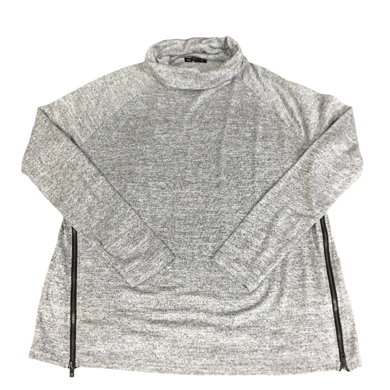 Top Long Sleeve By Rag And Bone In Grey, Size: M